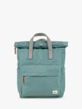 ROKA London Canfield B Recycled Nylon Rolltop Backpack, 15L, Sage