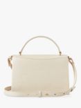 Mulberry Lana High Gloss Leather Top Handle Bag, Eggshell