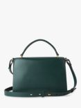 Mulberry Lana High Gloss Leather Top Handle Bag, Mulberry Green