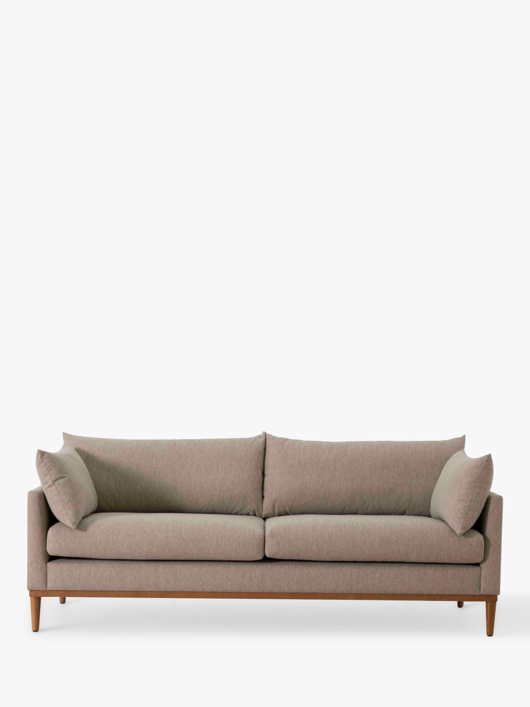 MODEL X01 Range, Swyft Model X01 Large 3 Seater Sofa, Linen Pumice