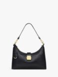 Radley Sloane Street Leather Slouchy Shoulder Bag, Black