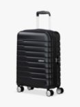 American Tourister Flashline 8-Wheel 55cm Cabin Case, Shadow Black