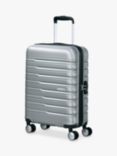 American Tourister Flashline 8-Wheel 55cm Cabin Case, Sky Silver