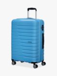 American Tourister 4-Wheel 67cm Medium Suitcase, Cloudy Blue