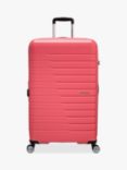 American Tourister Flashline Expandable 78cm Large Suitcase, Coral