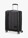 American Tourister Hello 8-Wheel 55cm Expandable Cabin Case, Grey Melange