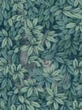 Cole & Son Foglie e Scimmie Wallpaper