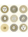 Cole & Son Soli Wallpaper, Cream & Gold 123/1002