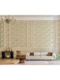 Cole & Son Soli Wallpaper, Cream & Gold 123/1002