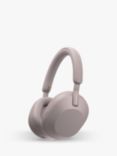 Sony WH-1000XM5 Noise Cancelling Wireless Bluetooth High Resolution Audio Over-Ear Headphones with Mic/Remote, Pink