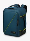 American Tourister Take2Cabin Small Casual Backpack, 26.5L, Harbor Blue