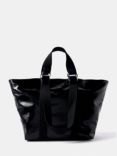 Mint Velvet Faux Leather Tote Bag, Black