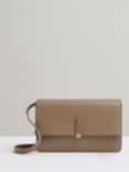 Reiss Sophia Leather Crossbody Bag