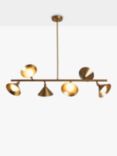 MADE Rhett Spotlight Bar Ceiling Light, Brass