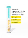 Skin + Me Hydrating Hyaluronic-7 Serum for Dry to Normal Skin, with Collagen Amino Acids, 12ml