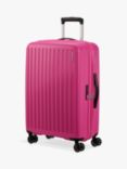 American Tourister Rejoy 68cm 4 Wheel Spinner Medium Suitcase, Hawaiian Pink