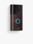 Ring Battery Video Doorbell (3rd Generation), Venetian Bronze