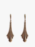 L & T Heirlooms Pre-Loved 9ct Yellow Gold Long Drop Earrings