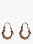 L & T Heirlooms Pre-Loved 9ct Yellow Gold Creole Hoop Earrings