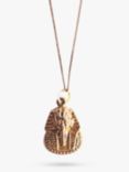 L & T Heirlooms Pre-Loved 9ct Yellow Gold Pharoah Pendant Necklace