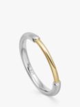 Astley Clarke Silver Aurora U-Hoop Ring