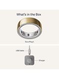 Oura Ring Gen4 Health & Fitness Tracker Smart Ring, Gold