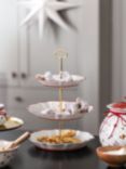 Villeroy & Boch Toy's Delight Porcelain 3 Tier Cake Stand, 30cm, White/Multi