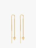 Rachel Jackson London Arrow Spike Threader Earrings, Gold