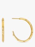 Rachel Jackson London Large Arrow Spike Demi Hoop Earrings, Gold