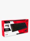 HyperX Alloy Rise 75 Compact RGB Gaming Keyboard, Black