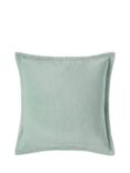 Laura Ashely Hanya Sage Leaf Square Cushion, Sage Leaf