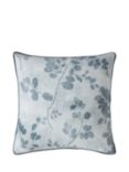 Laura Ashley Millhayes Square Cushion, Smoke Blue