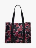 Radley Canford Gardens Bloom Hand Drawn Tote Bag, Merlot