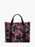 Radley Canford Gardens Bloom Hand Drawn Medium Grab Bag, Merlot