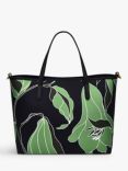 Radley Southwell Gardens Oversized Floral Print Grab Bag, Black