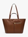 Radley Pockets Icon Leather Tote Bag, Saddle