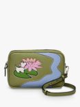 Radley Into The Woods Leather Camera Crossbody Bag, Hosta