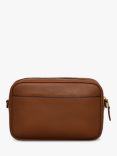 Radley Autumn Editions Leather Small Zip-Top Crossbody Bag, Saddle