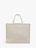 Radley Autumn Editions Leather Boxy Grab Bag, Chalk