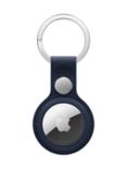 Apple AirTag FineWoven Keyring, Deep Blue