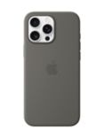 Apple iPhone 16 Pro Max Silicone Case with MagSafe, Stone Grey