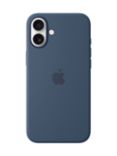 Apple iPhone 16 Plus Silicone Case with MagSafe, Denim