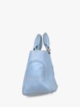 Pre-loved CELINE Boogie Leather Top Handle Grab Bag, Light Blue