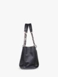 Pre-loved CHANEL 2012 Diamond-Quilted Caviar Leather GST Tote Bag, Black