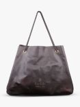 Pre-loved GUCCI Gifford Leather Shoulder Bag, Brown