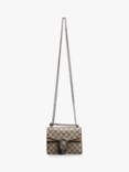 Pre-loved GUCCI Small Dionysus GG Supreme Canvas Shoulder Bag, Brown