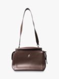 Pre-loved Fendi By The Way By The Way Boston Leather Cross Body Bag, Brown