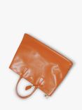 Pre-loved Prada Large Saffiano Leather Galleria Top Handle Bag, Orange