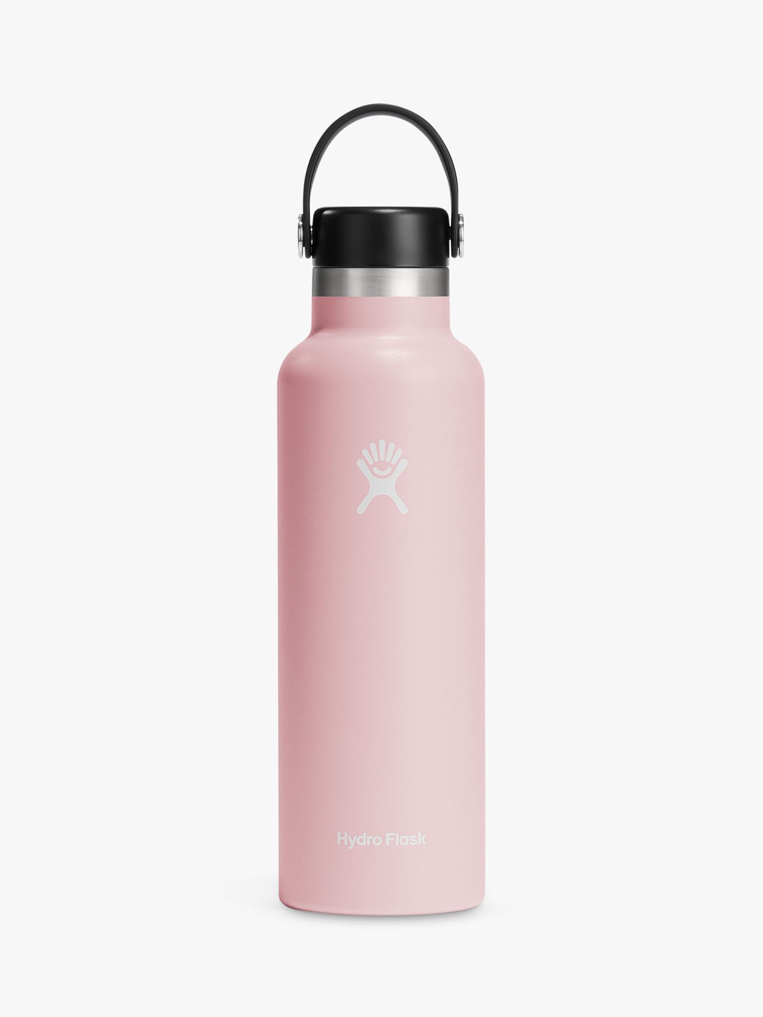 Pink stainless steel double walled flask