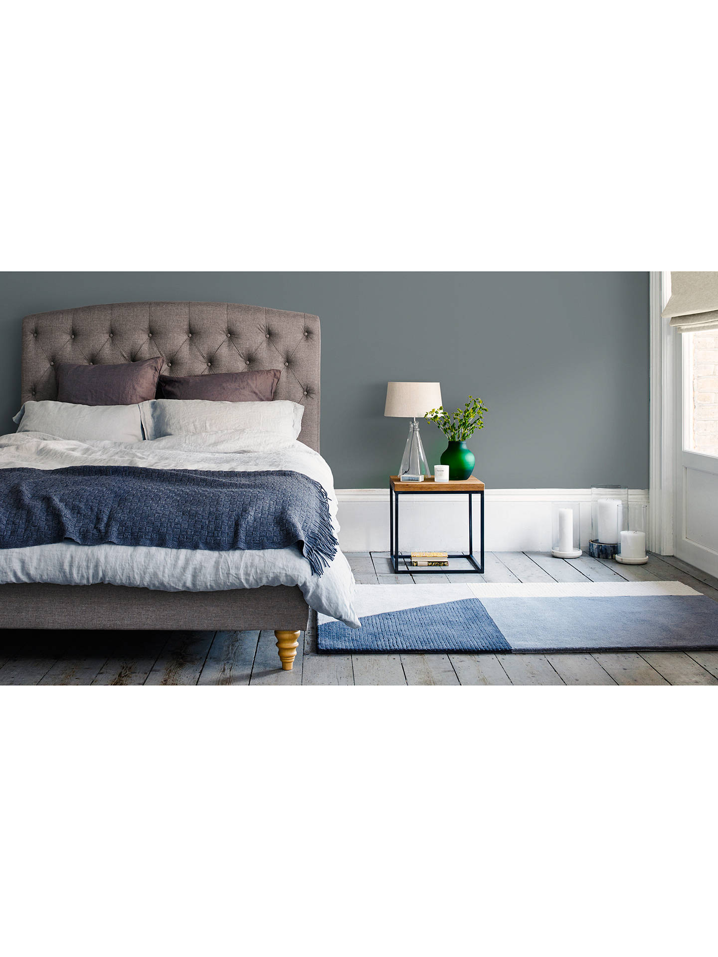 John Lewis Partners Rouen Fabric Covered Bed Frame King Size